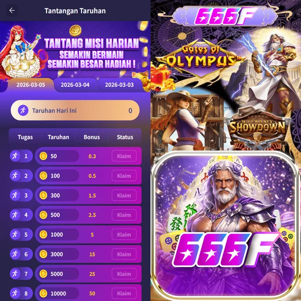666F 2026 Slot Gacor RTP Tinggi